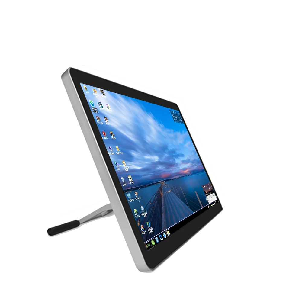 Wall mounted Android 50 inch 1920*1080  supermarket medical industry kiosks touch screen all-in-one machine