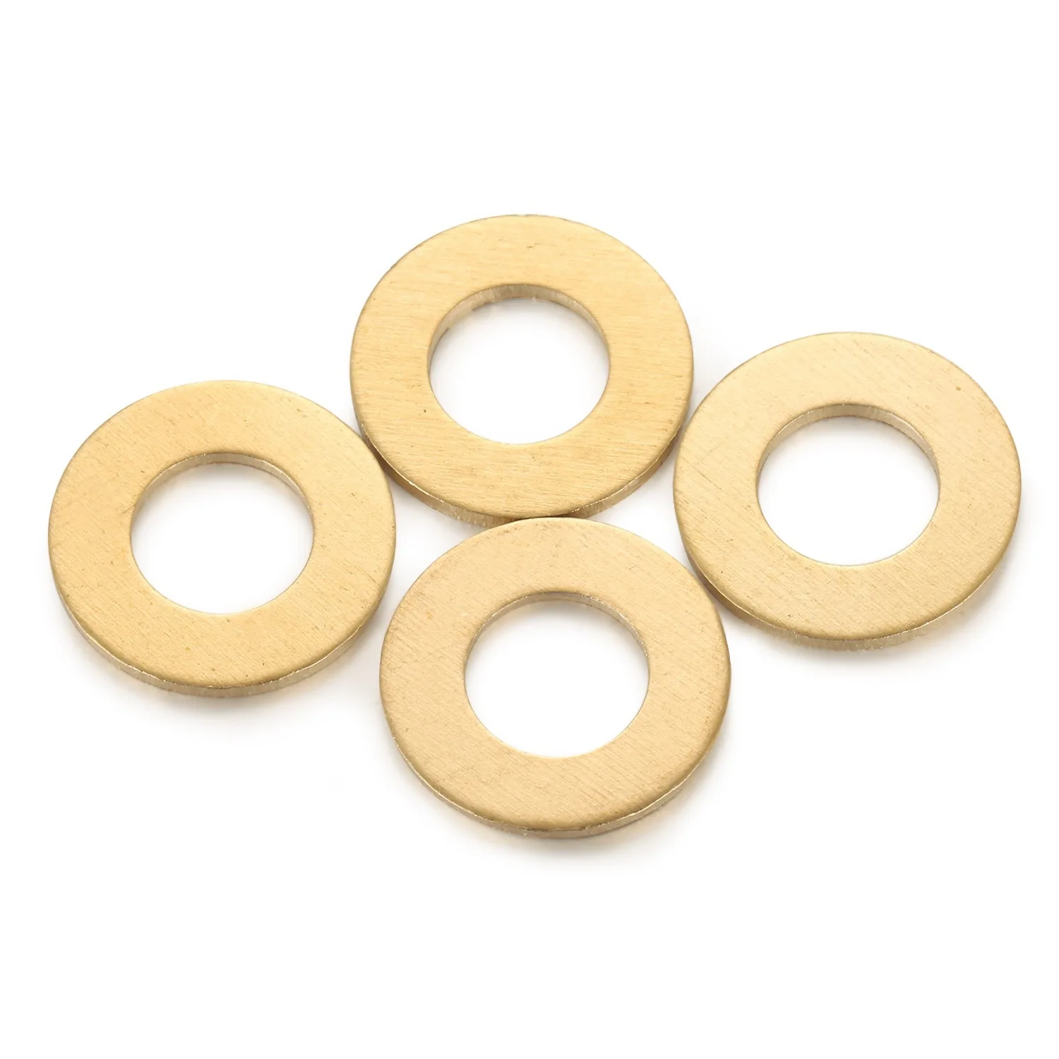 Custom copper carbon steel zinc colored metal flat round washer