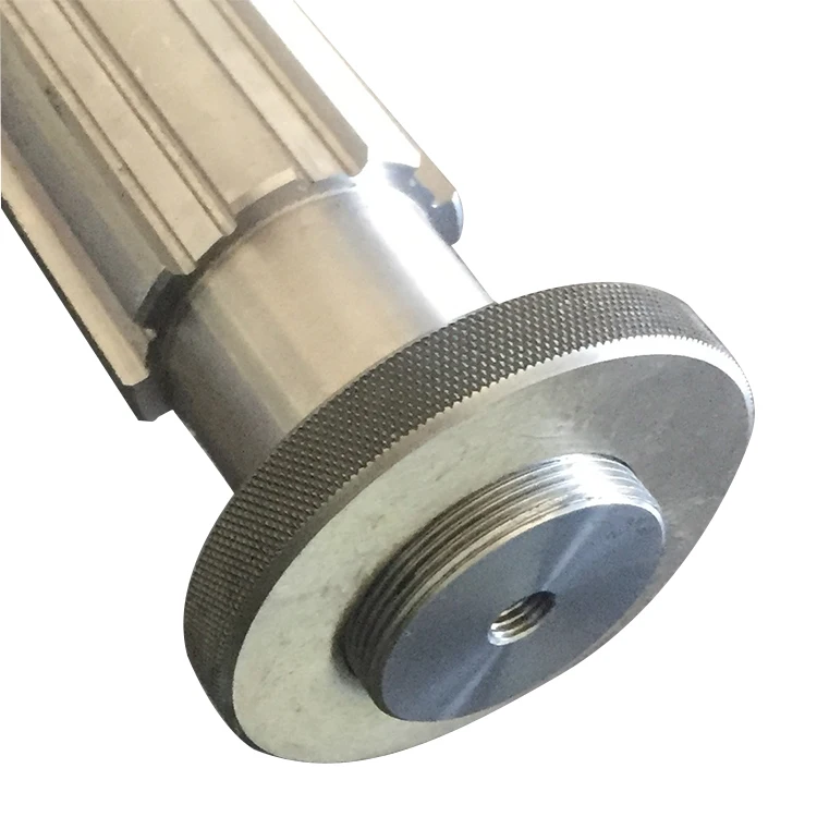 Precision Machining Spline Shaft Hardened Steel Shaft with Forged Steel