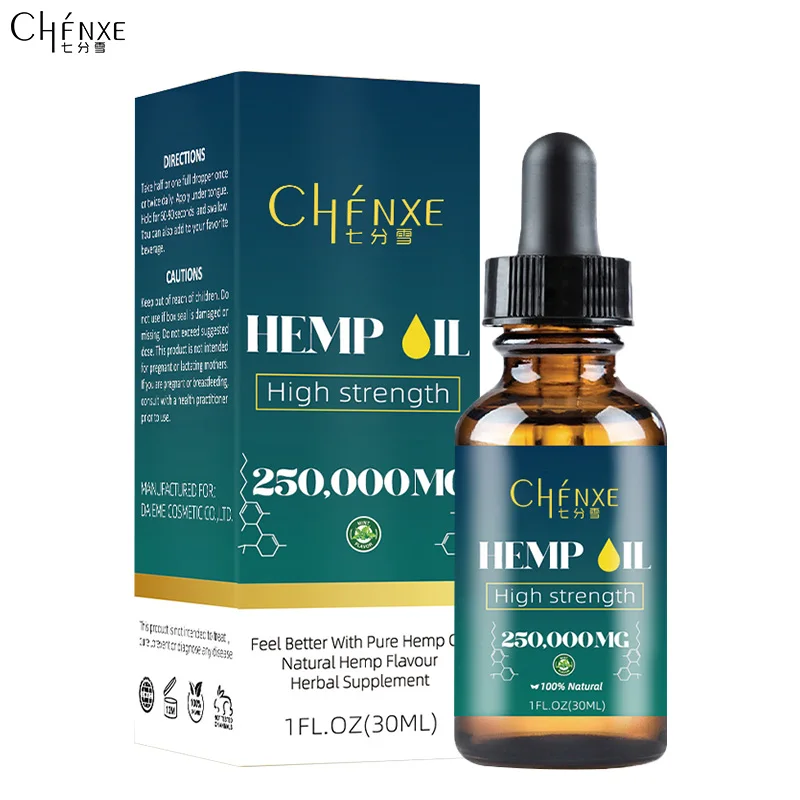 cheap price Organic Pure Isolate Hemp Oil  high strength hemp oil