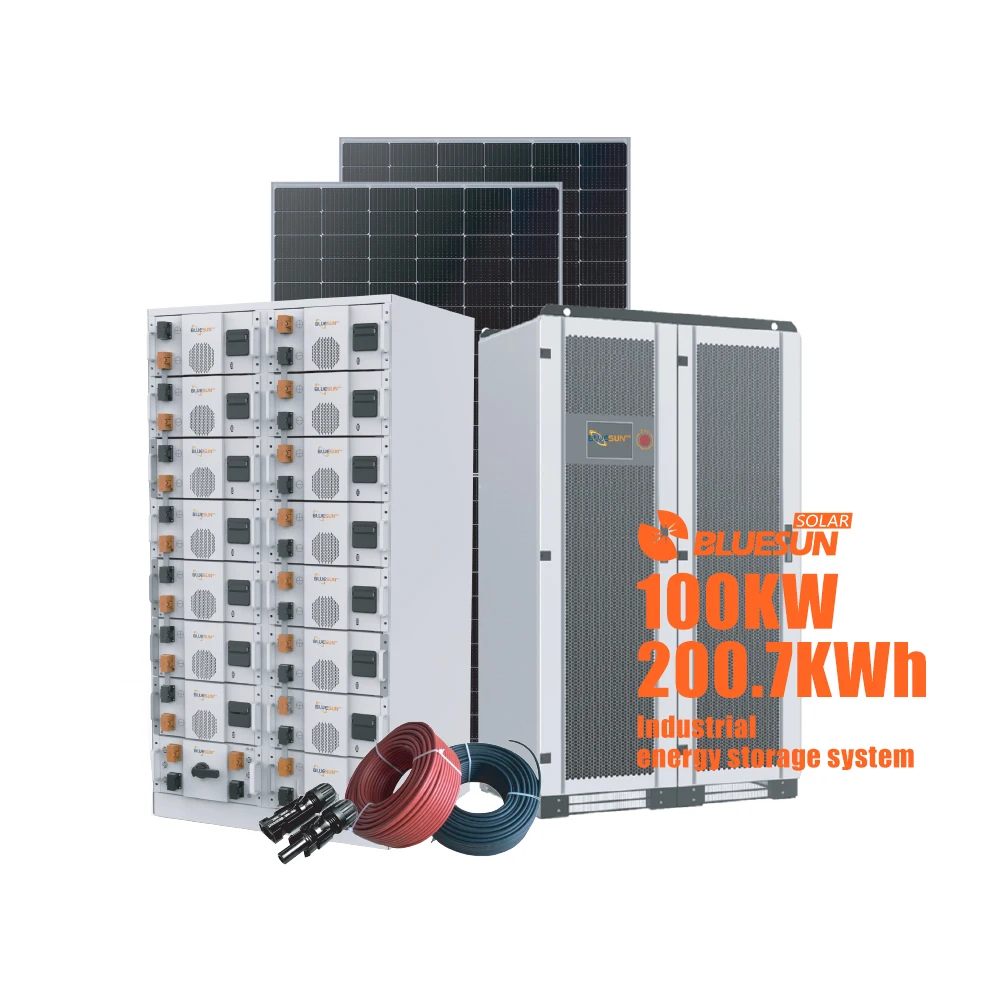 Wholesale complete solar panels kits 50kw 100kw solar hyrid energy system with 100kwh 200kwh lithium battery