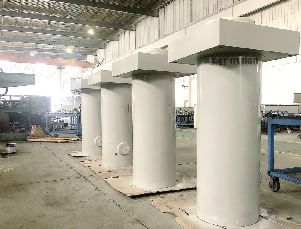 Double Acting Hollow Plunger Hydraulic Cylinder Heavy Duty