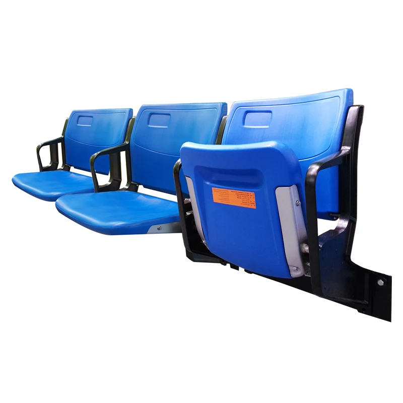 JUYI cheap plastic outdoor folding stadium seat for sale