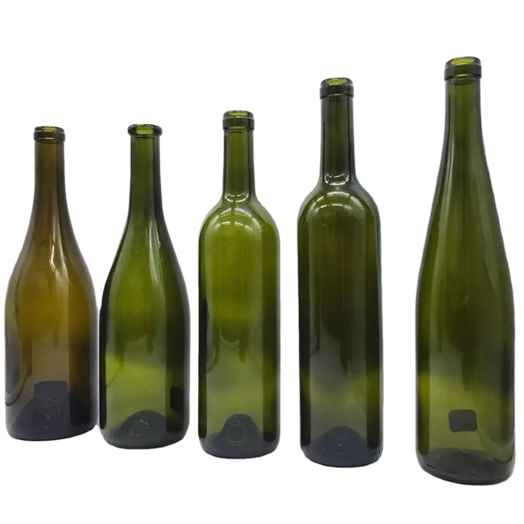 Wholesaler 750ml Wine and Vodka Bottle Square or round Glass with Cork or Screw Cap 700ml Capacity for Packing