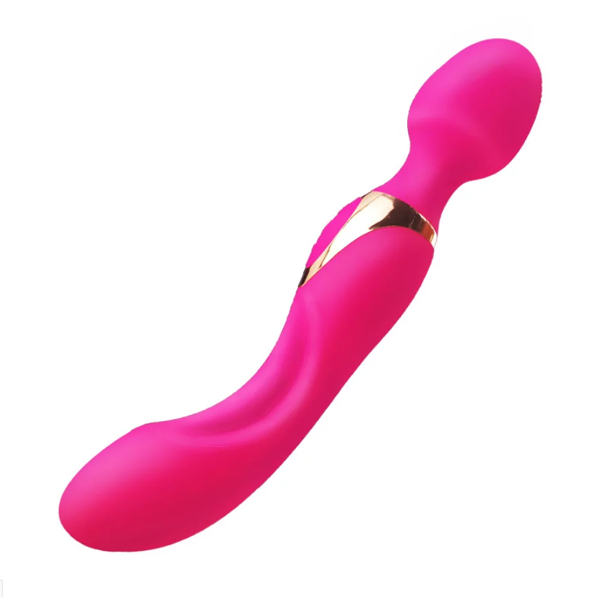 SHIDUNSI 10 Vibration Mode Vibe Sex Toy Rechargeable Wand Massager Vibrator for Women