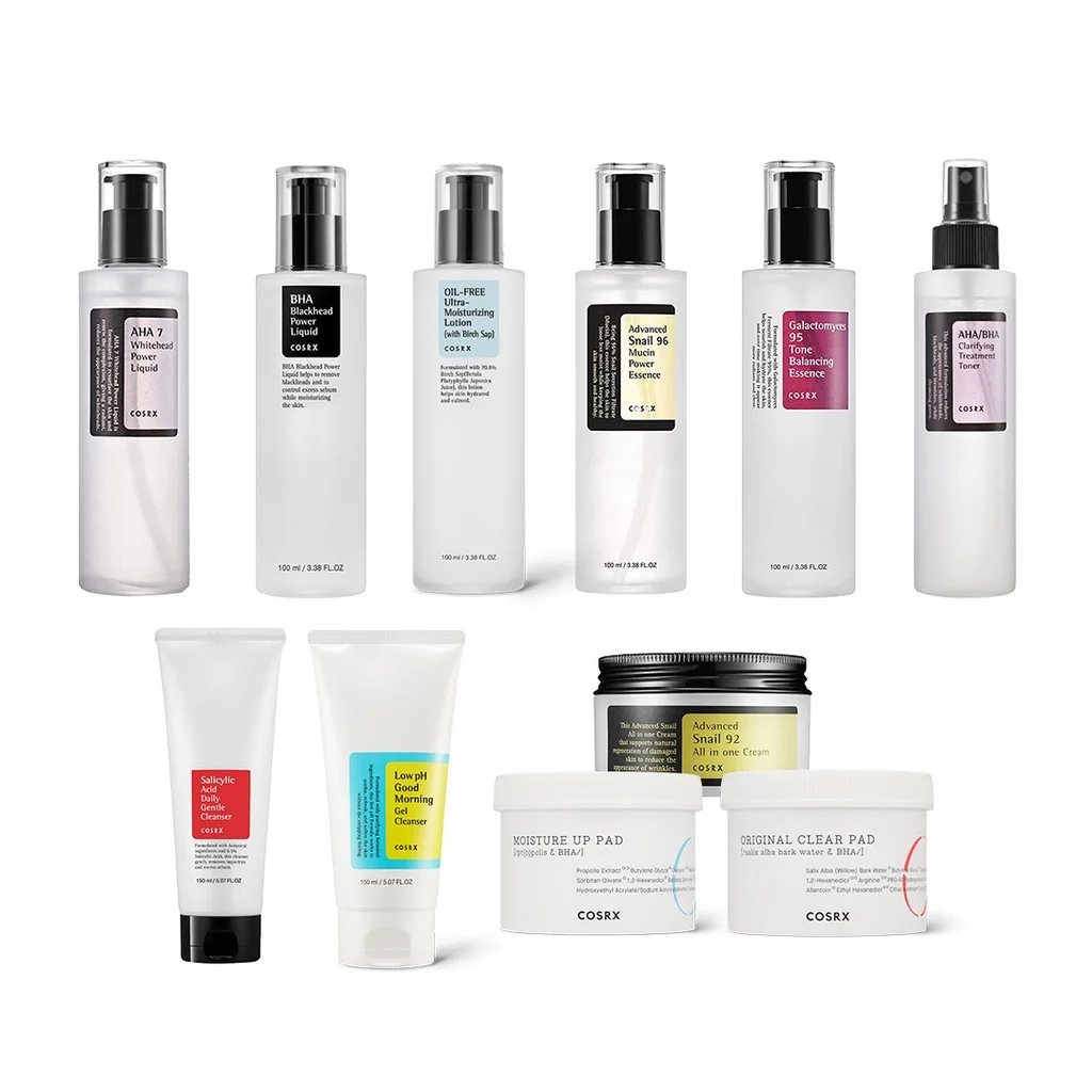 100% Original Korean Cosmetic Skin care set for Women Advanced Snail 96 Mucin Power Essence 100ml