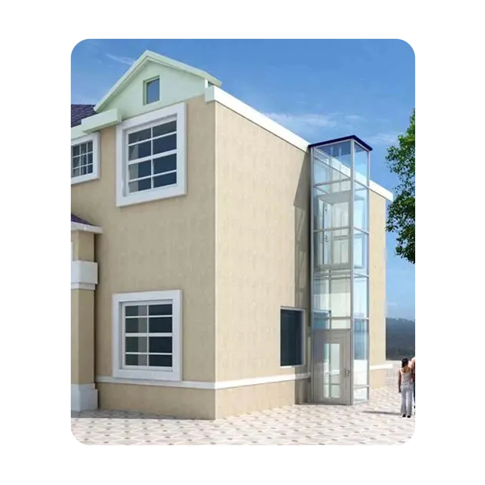 2024 fashion simple indoor Complete Elevator Kit hydraulic home lift small home elevator