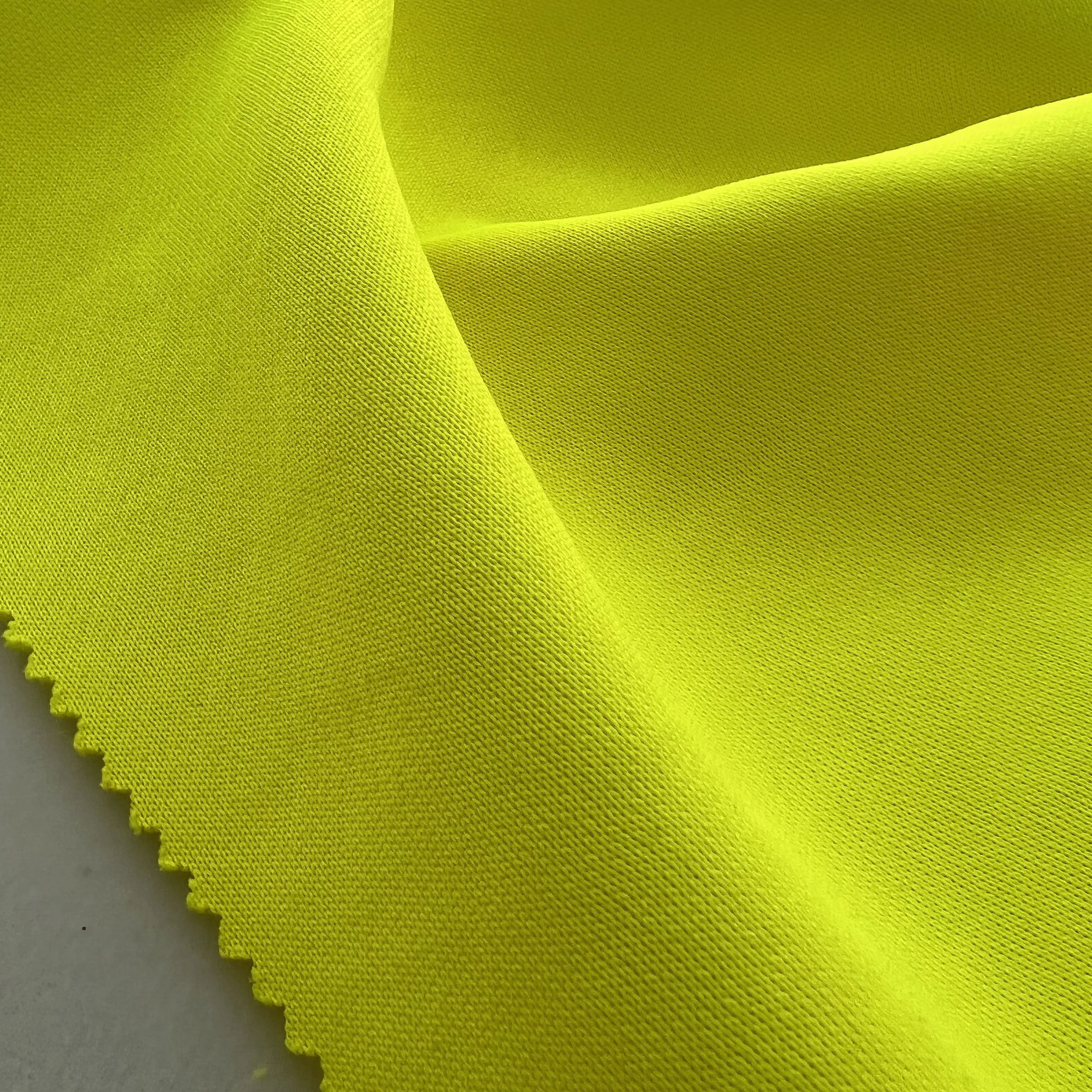 High-Quality Customization Polyester Fleece 100% Polyester Fluorescent Sweater Fabric