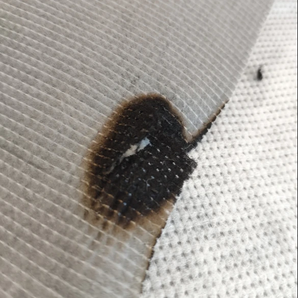 CFR1633 flame retardant fire barrier stitchbond nonwoven fabric for mattress coverings