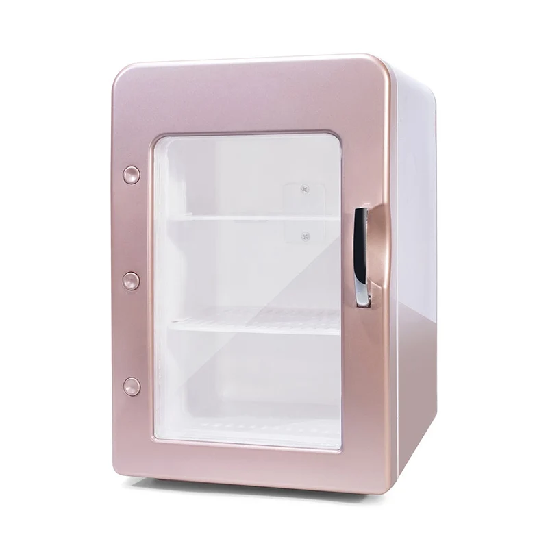 Hot Sale Household Small Makeup Cosmetic Box Electric Refrigerator Portable Mini Beauty Frigo Skin Care Table Top Fridge For Car