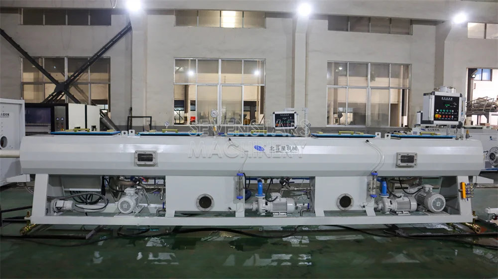 Sevenstars Electric Conduit PVC Pipe Extrusion Line with Double Screw Extruder Machinery Factory Price