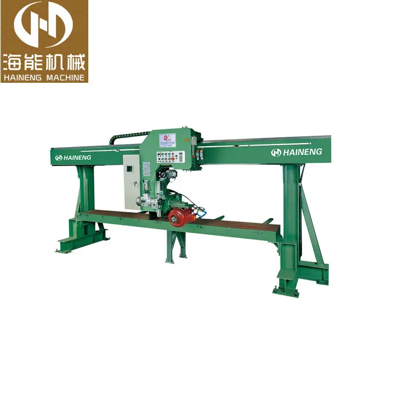 Custom curved linear edge grinder rock cutter automatic edge polishing floor brick saw stone cutting machine