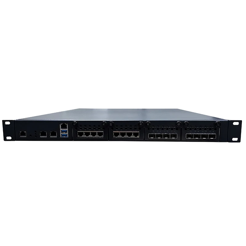 Сетевое устройство для монтажа в стойку Intel Xeon E5 2600 V3 V4 1U с чипсетом C612, 4 Расширительных слота NIC, консоль IPMI для предприятия