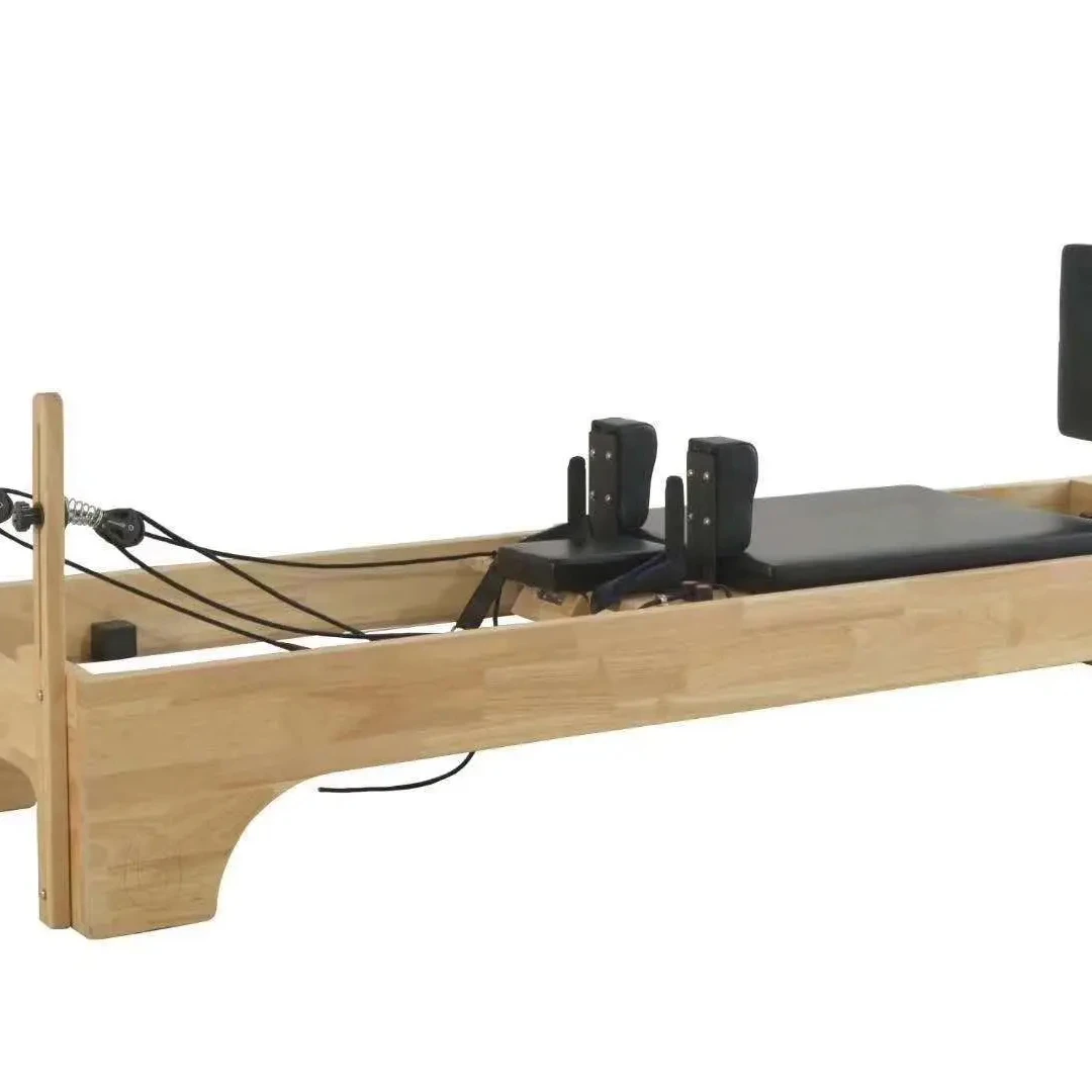wood pilates exercise equipment pilates reformer machine
