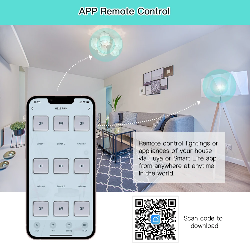 Kincony KC868-H32B Pro Вай-Фай ESP32 Tuya реле умный контроллер DIY Google Alexa
