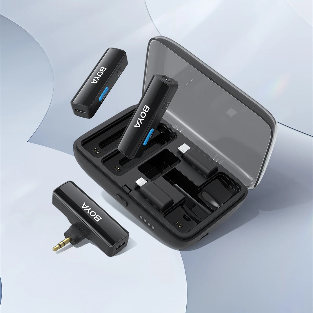 Boya BOYLINK Condenser Microphone for IOS devices with noise reduction and high quality & clear sound