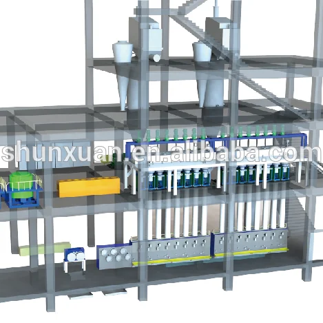 Chinese Origin Regenerated Polyester Staple Fiber Production Line, PSF Production Line, Fiber Machine