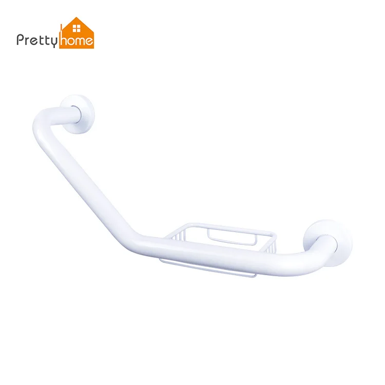 Handicap Toilet Shower Bathroom Accessories Safety Bathtub Grab Bar with Soap Dish