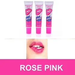 Ready To Ship 6 colors Vegan Matte Romantic bear peel off lip tattoo  WOW Lipstick