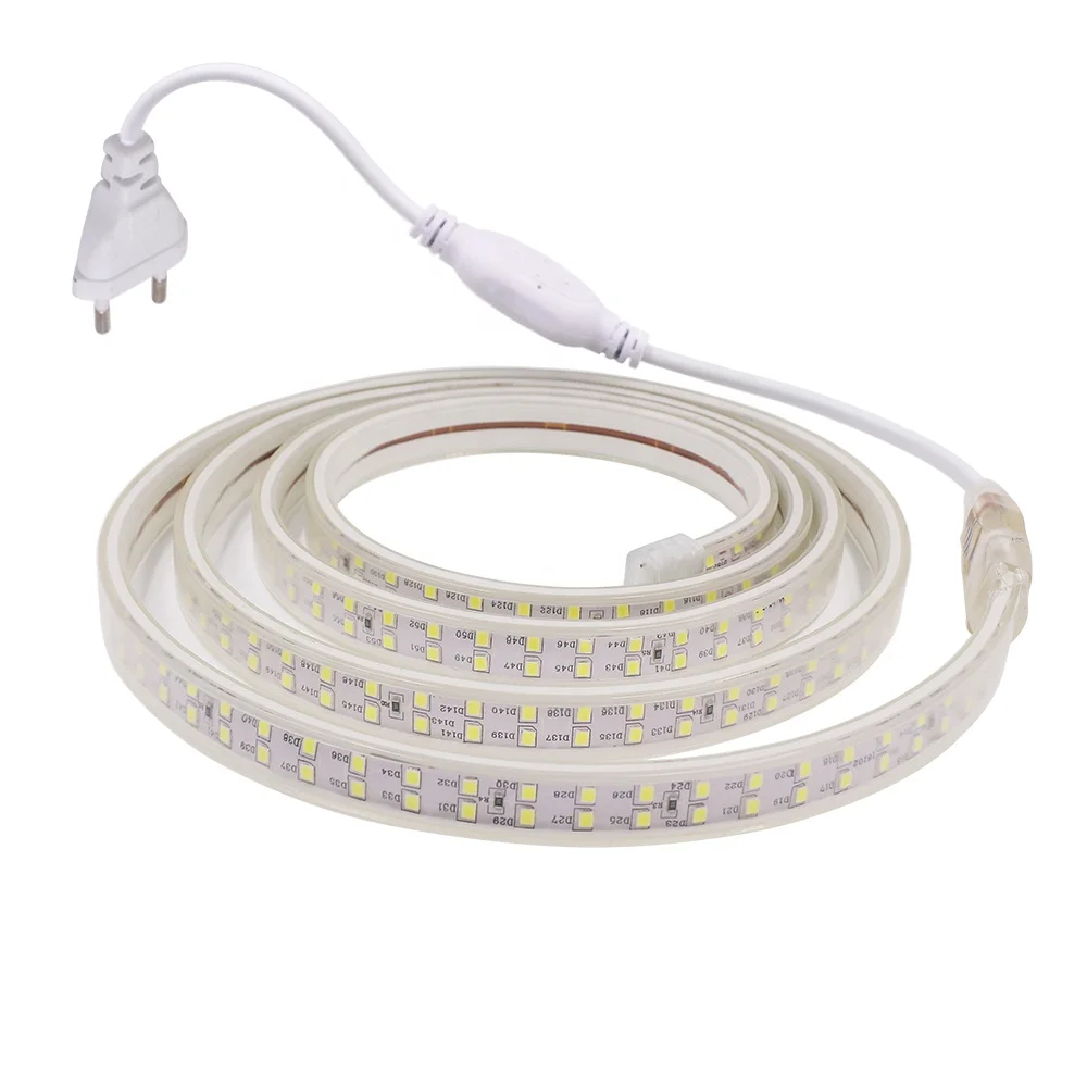 Wholesale outdoor non wire IP65 waterproof SMD 2835 AC 110V 220V strip led rope light