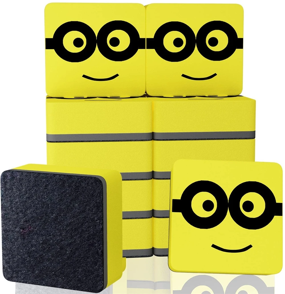 high density felt bottom multicolor cute marker eraser dormitory, game room, play centers etc