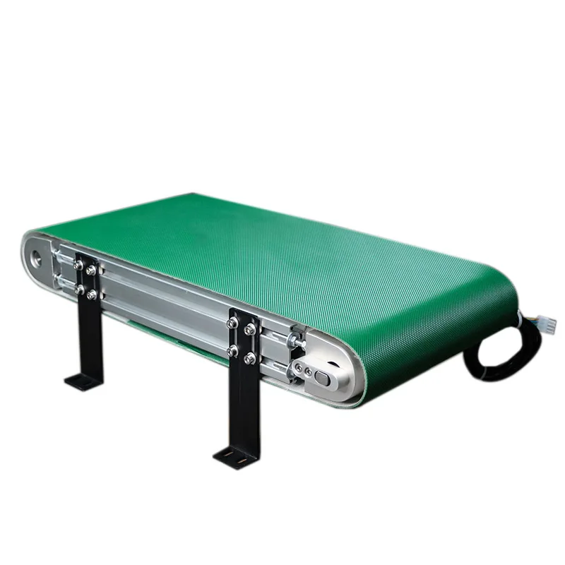 China Manufacturer Oem Customized High Quality Small Size Pvc Belt Conveyor System For Material Transfer