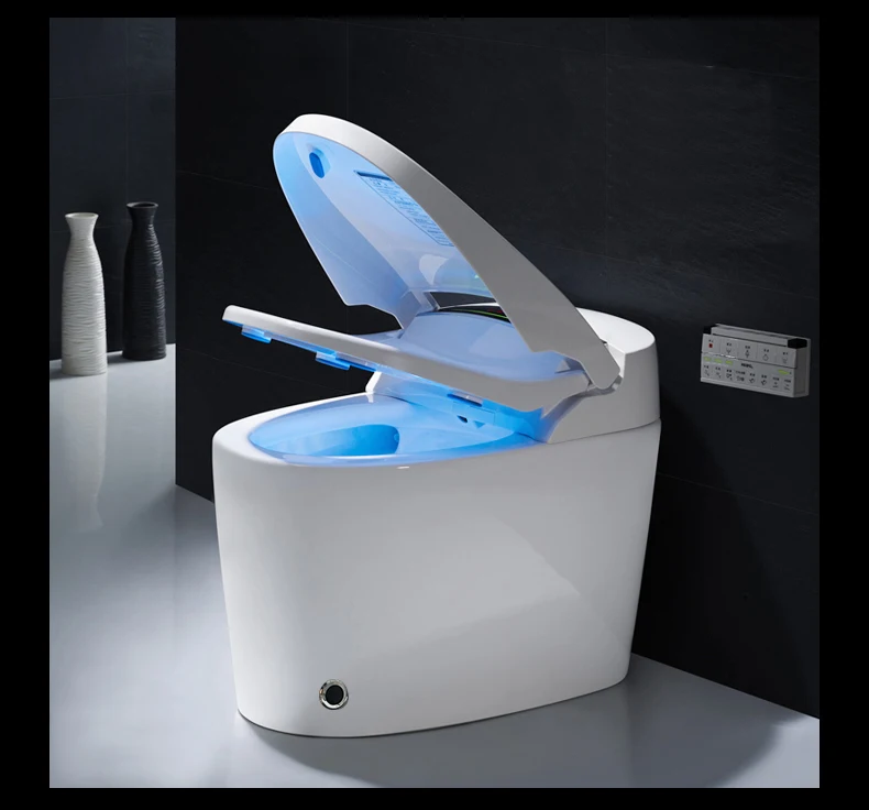 220v /110v Bathroom  Luxury Design Electronic Intelligent Toilet