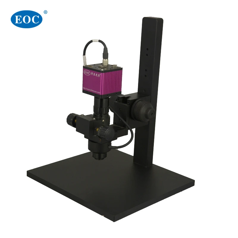 EOC microscope 24-154X ccd camera 5MP optical pcb phone repair high definition led Digital measuring measurement microscope
