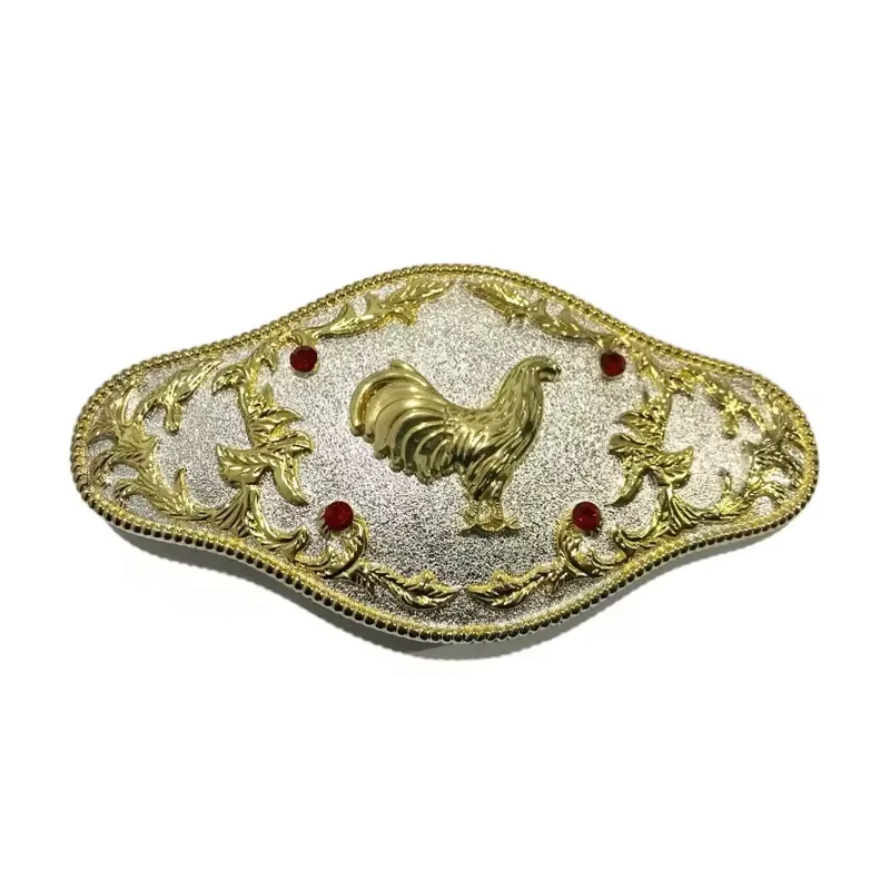 New Design Fashion High Quality Satr Shape Western Concho Belt Buckle