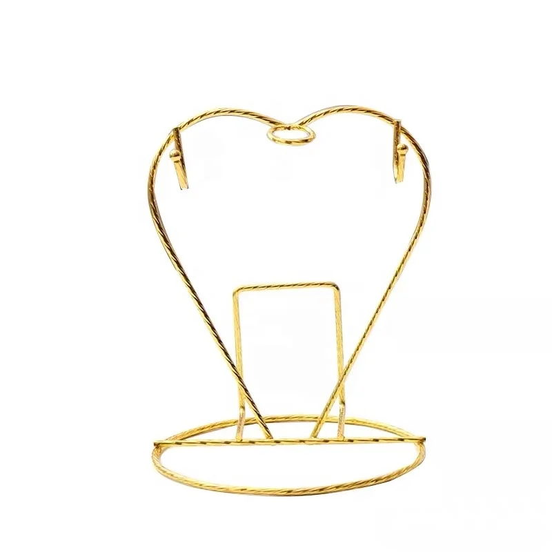 Manufacture Household Cup Mug Holder For Home Or Bar Restaurant Iron Wire Hanging Coffee Tea Cup Storage Rack Stand Holder