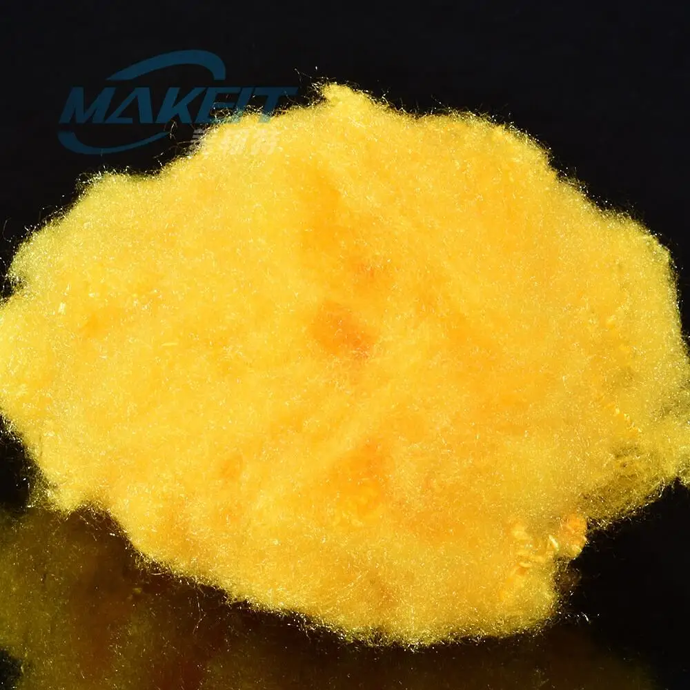 High quality 0.9D SD micro fiber 100% Polyester Staple Fiber A grade synthetic fiber and GRS recycled polyester fibre