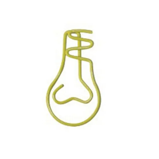 Novelty paper clips metal unique dollar Symbol metal bookmark paper clips