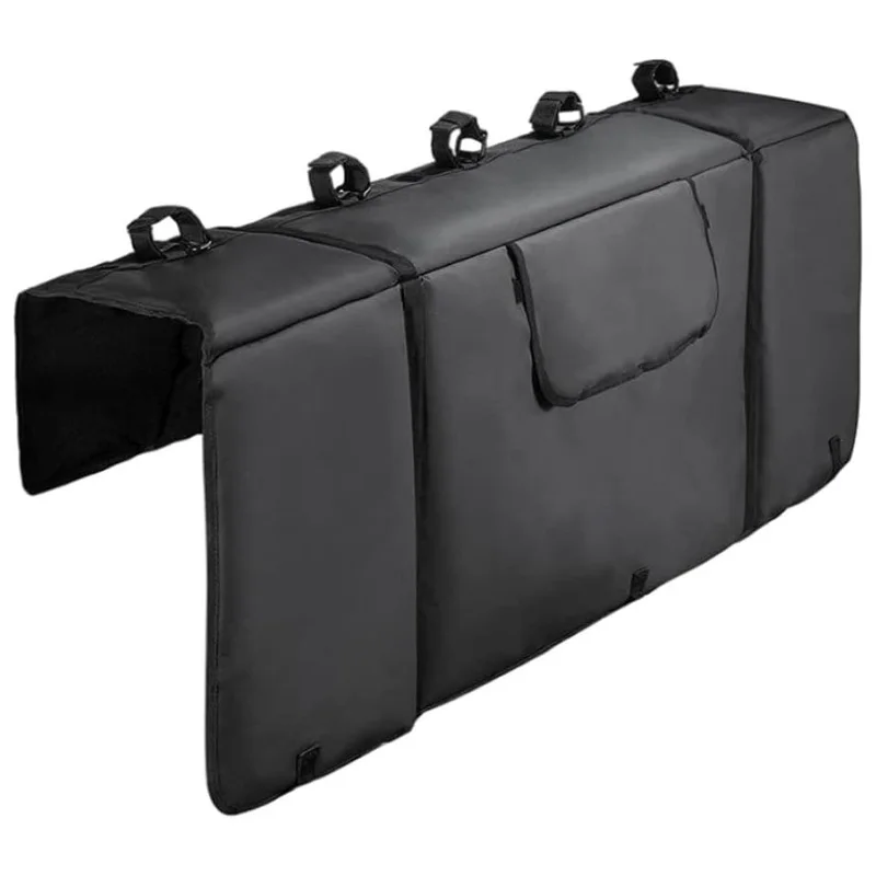 Heavy Duty Large Truck Tailgate Mountain Bike Tailgate Pad with Clear Backup Camera Window