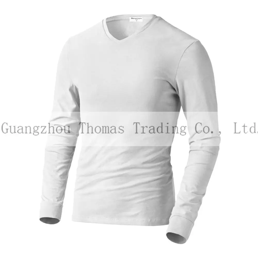 
China Clothing Factory Men Multi Color Sports Street Wear Long Sleeve T-Shirt 