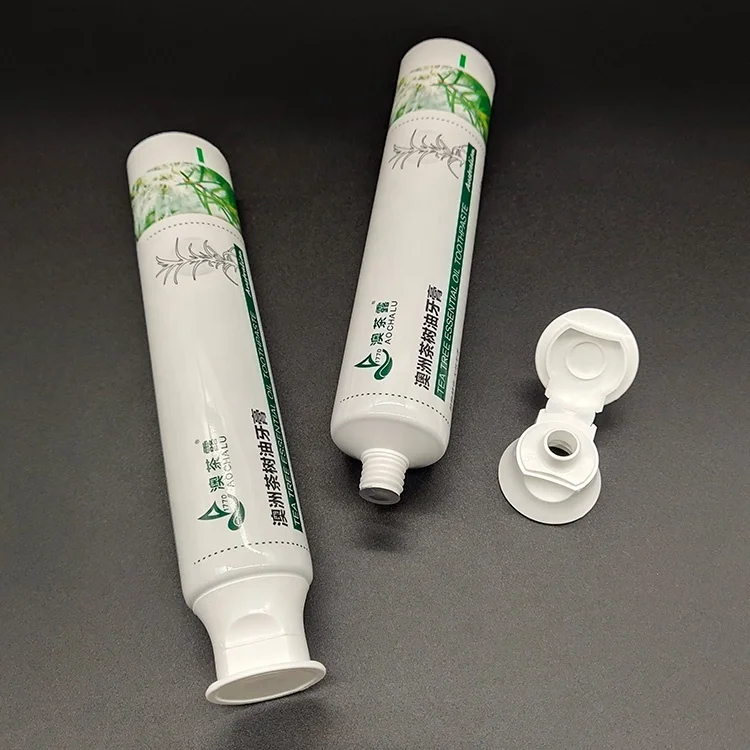 Guangzhou supplier teeth whitening toothpaste packaging toothpaste tubes