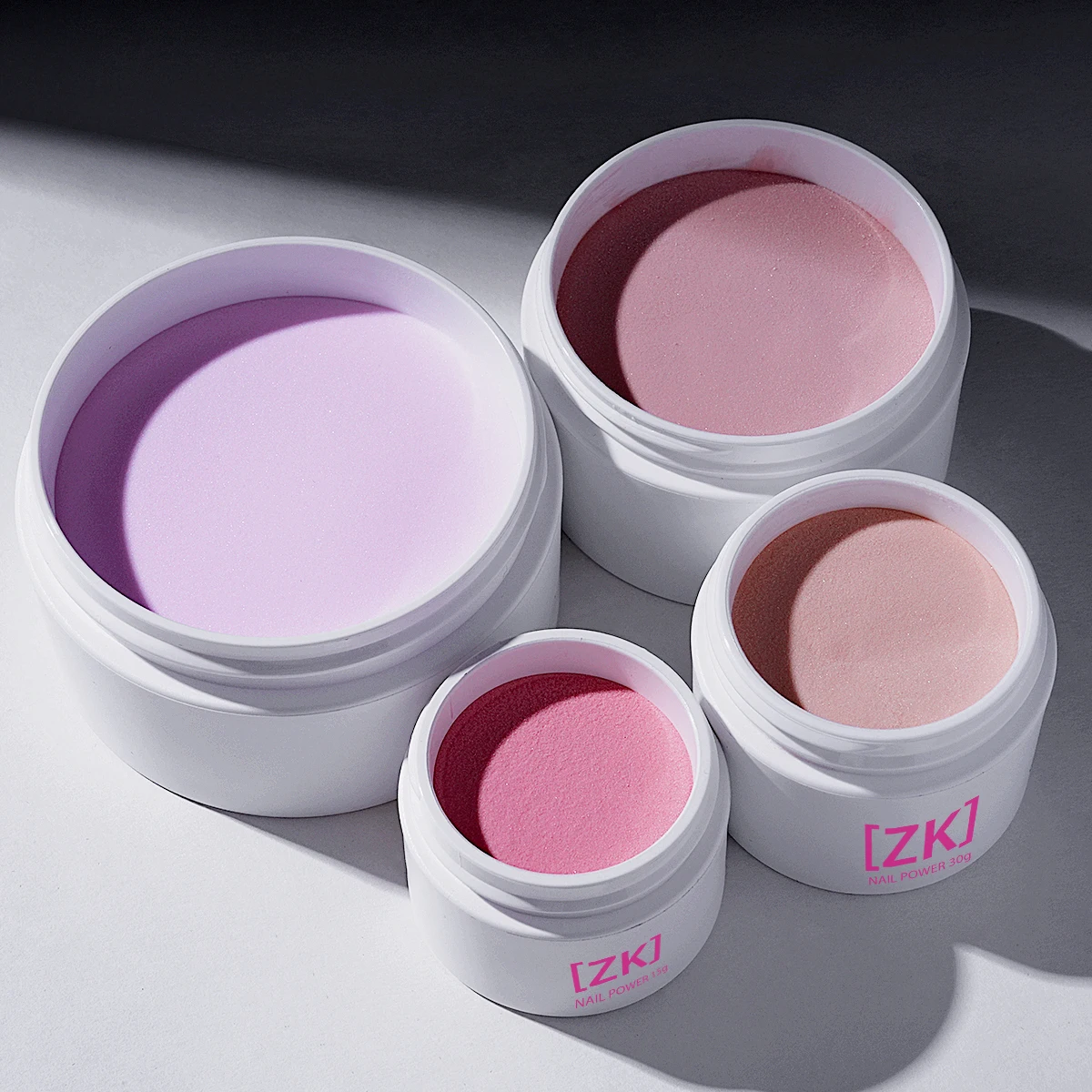 90g  Best Quality Acrylic Nail Powder Wholesale OEM Custom Cover Pink 2 in 1 mma  Acrylic Powder With Logo