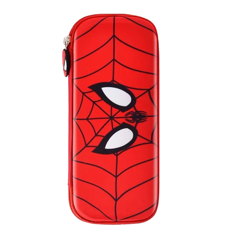 Wholesale large capacity Marvel cartoon student double-layer stationery bag Spider-Man pencil case