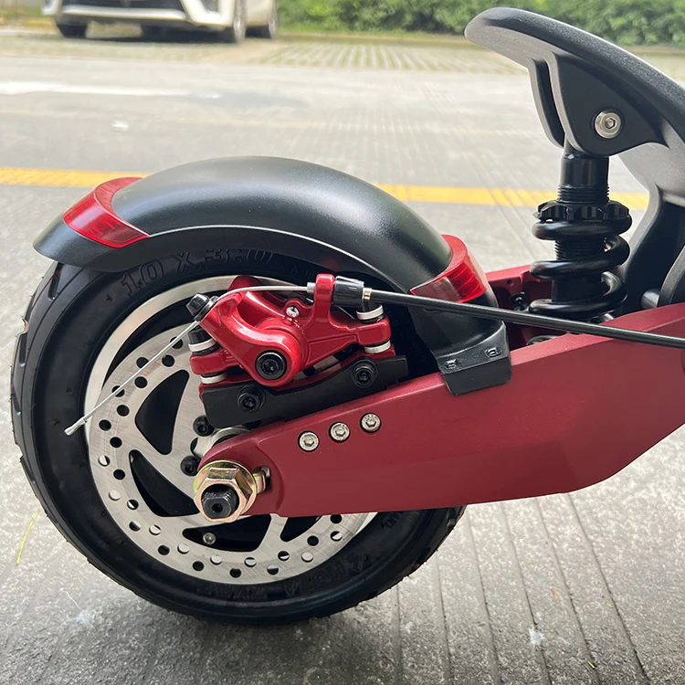 Hot sale best T10-DDM long range fast off road dual motor Folding scooter electric for adults