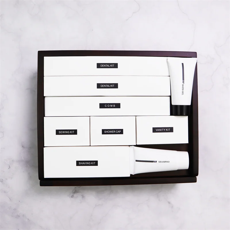 5star  Mini Disposable Shampoo Conditioner Bath Cream Body Care Set For Home Hotel Travel