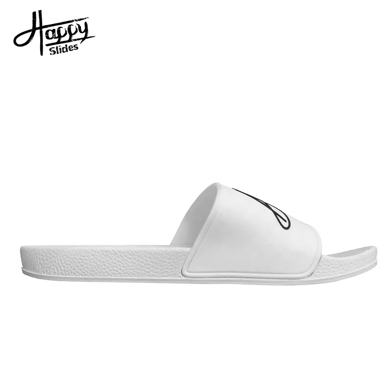 Оптовая продажа; Белые шлепанцы на заказ; Летние мужские шлепанцы; Белые шлепанцы; Дизайнерские шлепанцы с открытым носком
