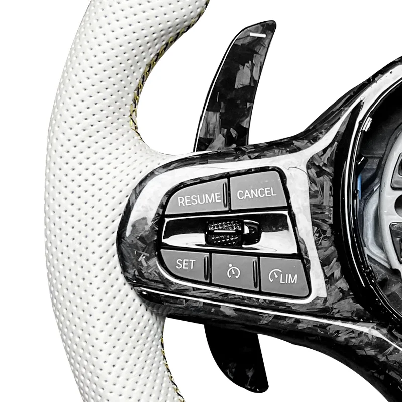 Forged carbon fiber perforated handle modified steering wheel for BMW BMW M8 8  7  X7  6 /GT X6 M5 5  X5 X4 X3 ZC-G38-T1