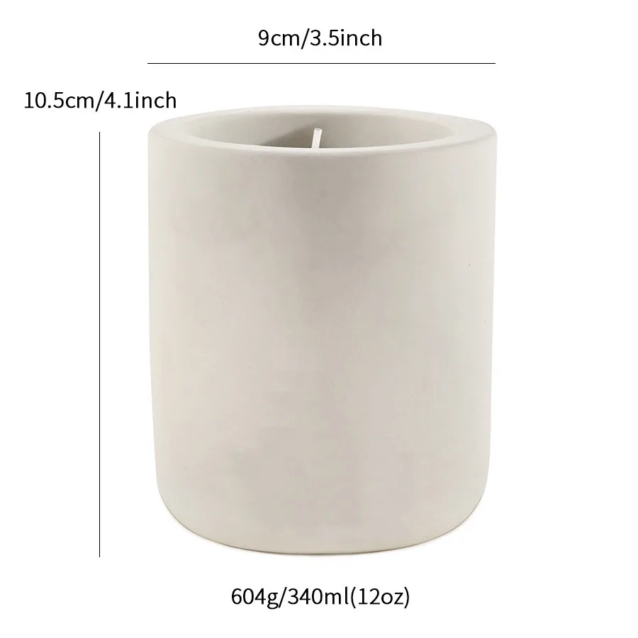 Фарфоровый подсвечник с логотипом под заказ оптовая продажа декоративные керамические подсвечники для украшения дома