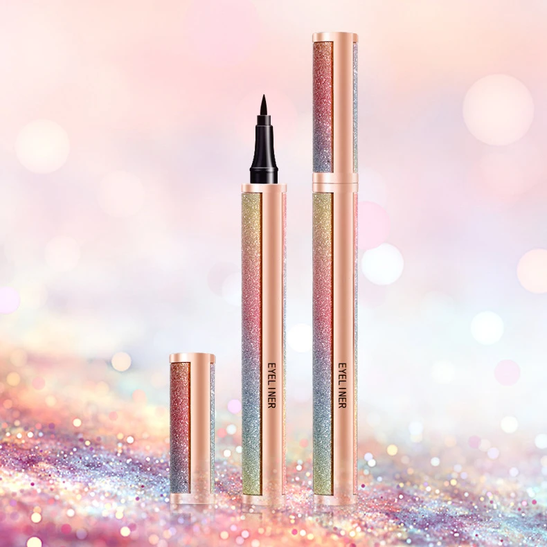 Muting Eye Liner Super Sticky Color Adhesive Eyelashes Eyeliner Glue Pen for Strip Mink Lashes