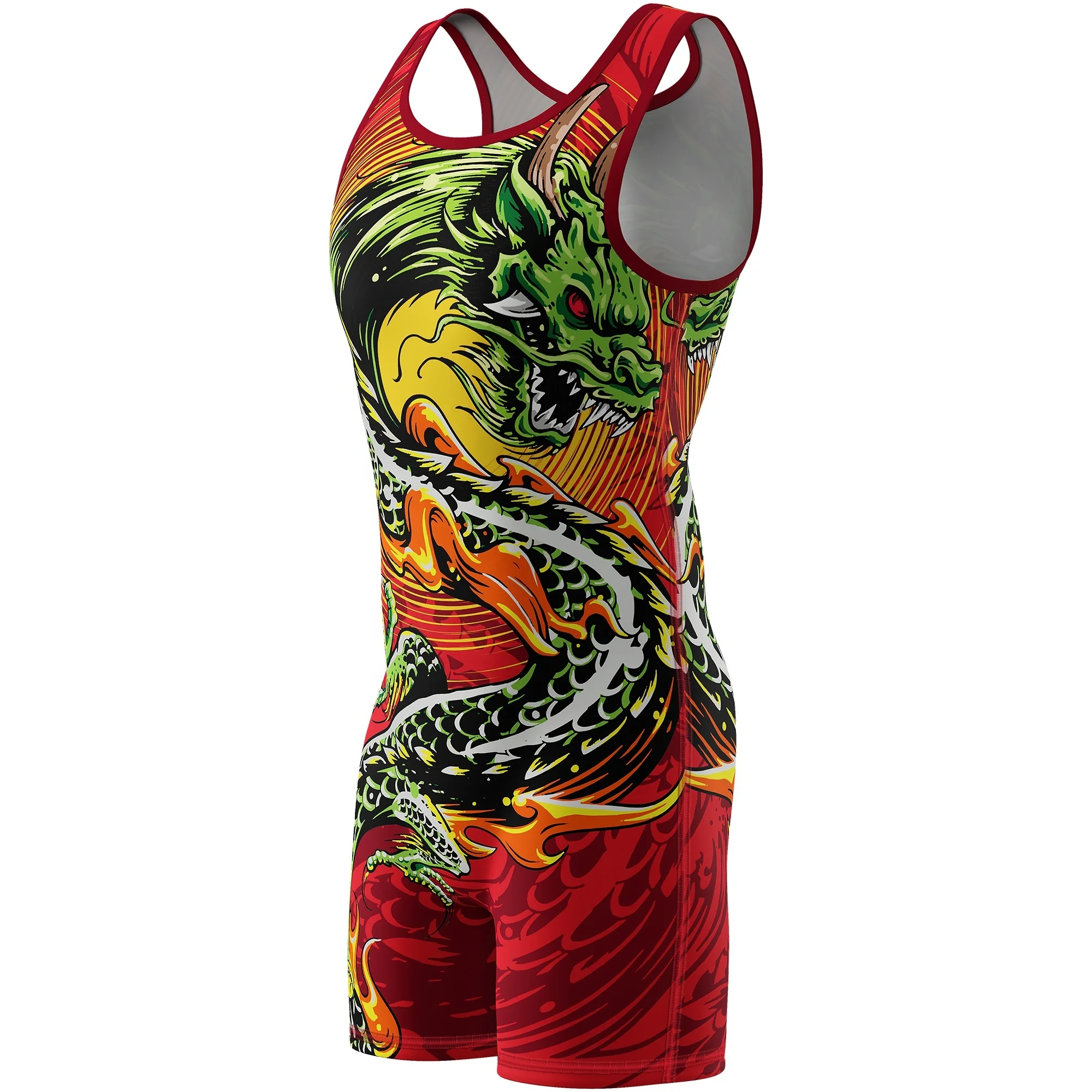 Professional Weightlifting Singlet Mens Powerlifting Singlet Wrestling Singlet