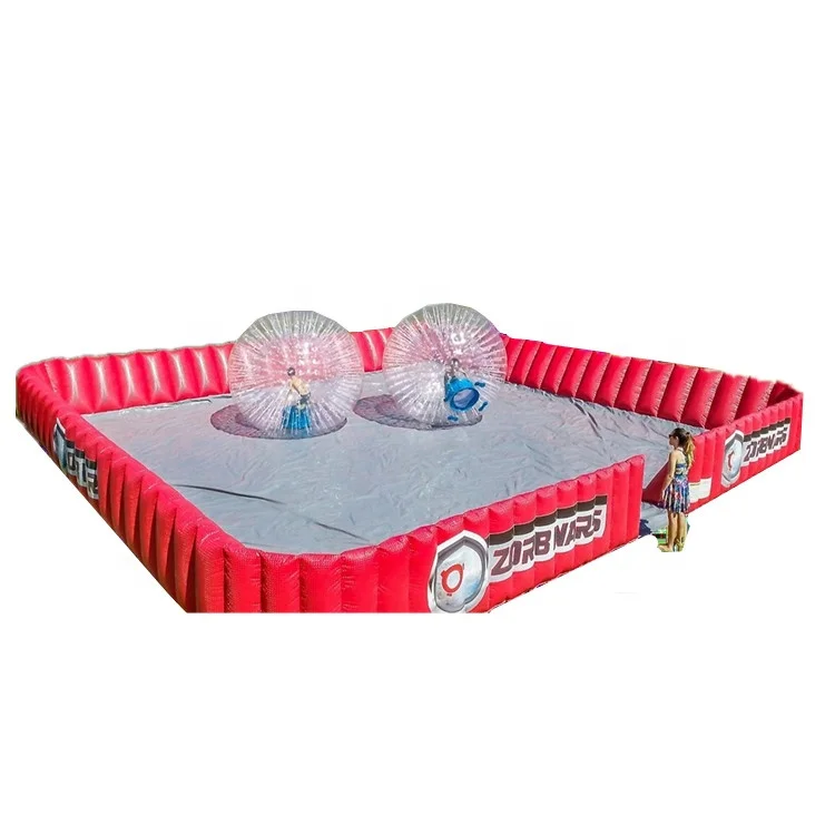 Custom Inflatable Zorb Arena Large Outdoor Zorb Wars Field