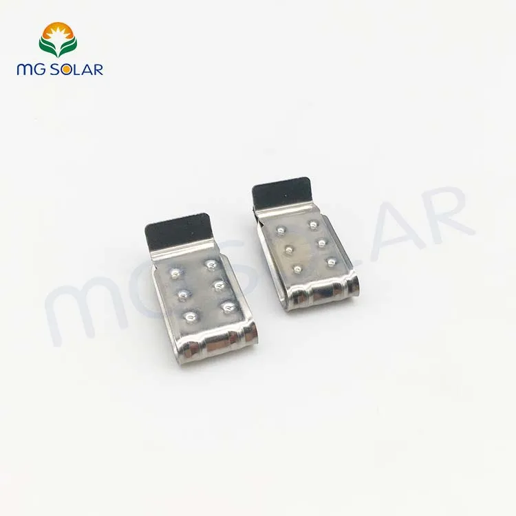 Universal metal solar panel cable clip for solar mounting system