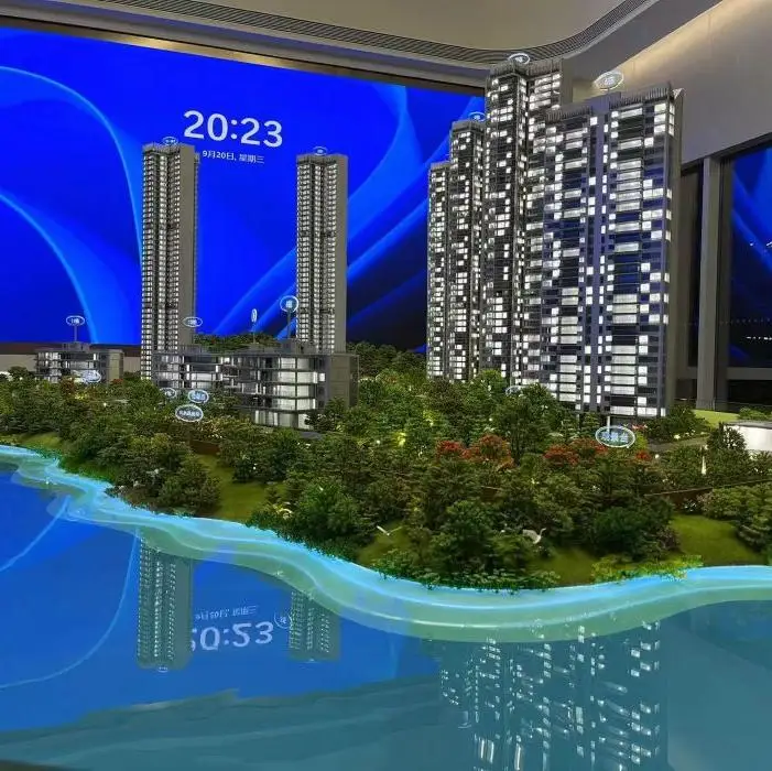 Model for Real Estate 3D City Miniature Residential Building