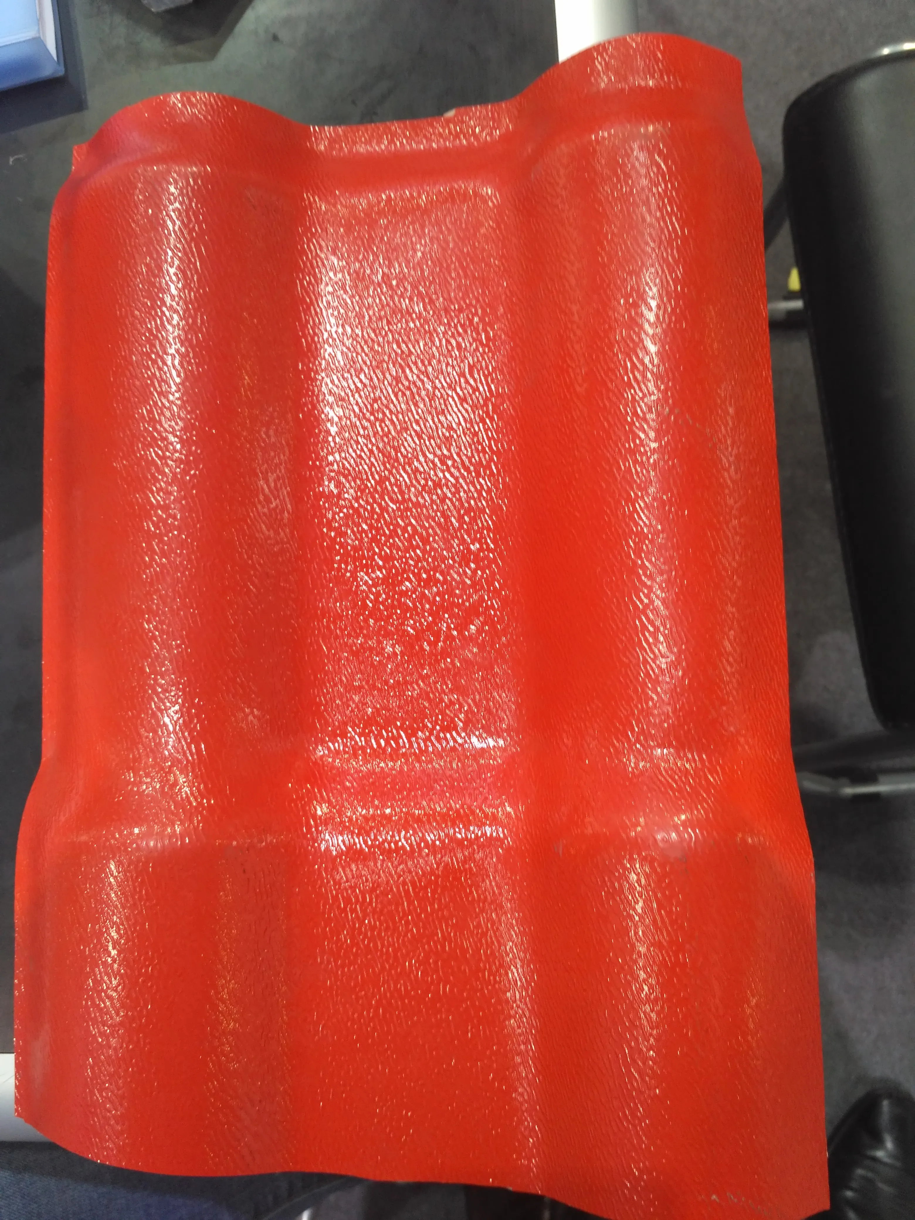 Antioxidant pvc Telha de plstico Plastic Cheap heat insulation material Heat resistant plastic sheet Farm house Sheet roof tile