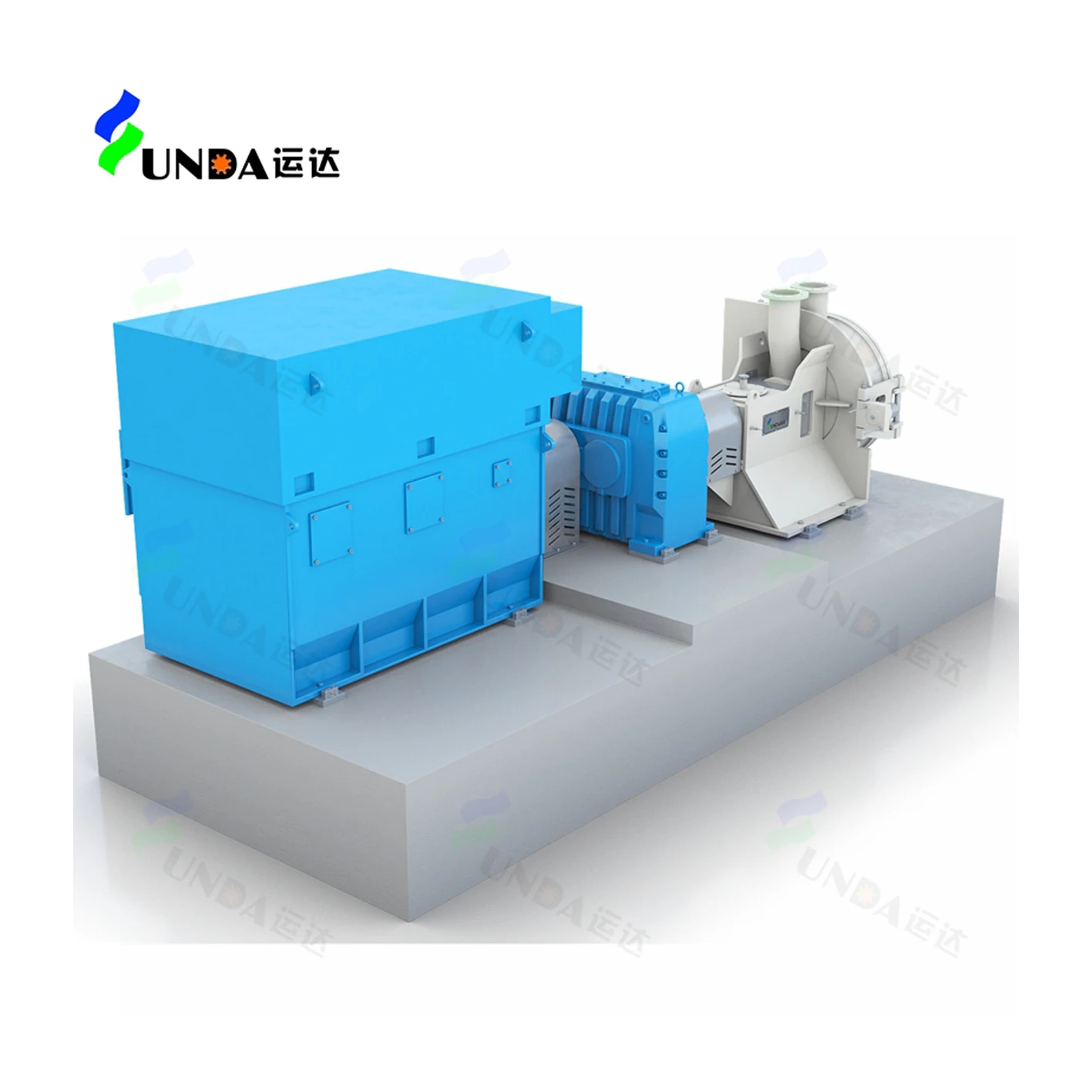 Yunda Refining Equipment Stator Rotor Disc Low Consistency Refiner Double Disc Refiner for Tissue Paper Production Line
