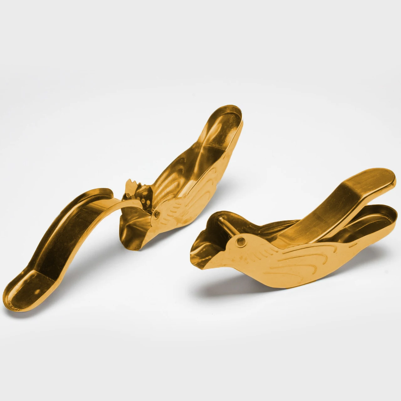 RAYBIN Gold Stainless Steel Bird Juicer Portable Elegance Fruit Bird Shape Hand Manual Juicer Lemon Slice Squeezer